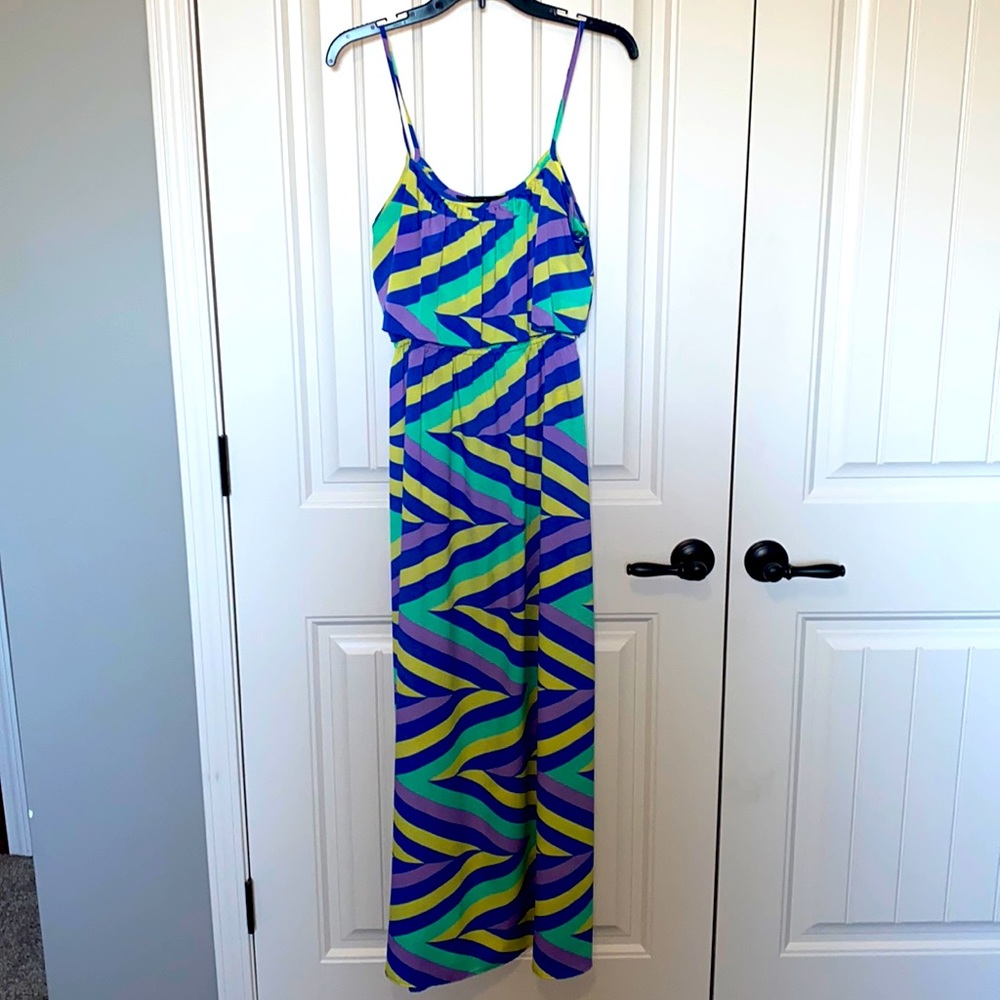 Peaches n Cream Maxi Dress - Size Large